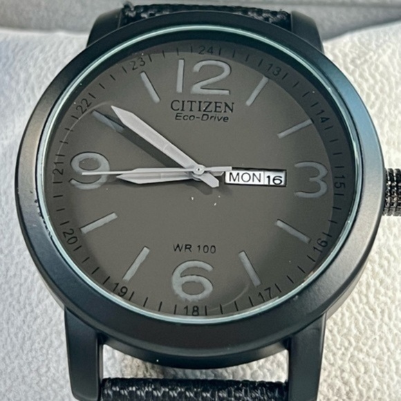 Citizen Eco-Drive Day Date Casual Designer Sport Men’s Watch - Picture 2 of 7